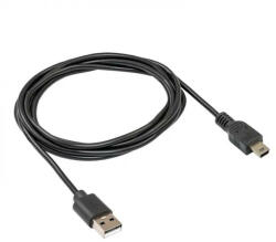 Akyga USB-A - Mini-B (5-tűs) kábel 1.8m fekete (AK-USB-03)