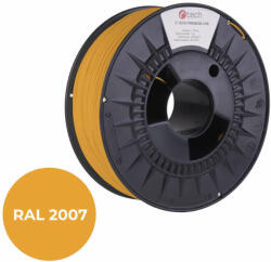 C-Tech Premium Line, PLA, 1.75 mm, 1 kg, Narancssárga filament (3DF-P-PLA1.75-2007) - pepita