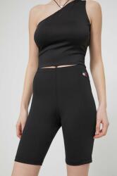 Tommy Jeans rövidnadrág női, fekete, sima, magas derekú - fekete M - answear - 18 990 Ft