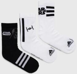 adidas Performance gyerek zokni x Star Wars 3 pár fehér - fehér L