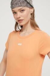 Vans pamut póló női, narancssárga - narancssárga XL - answear - 10 890 Ft