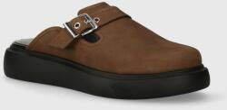 Vagabond Shoemakers papucs velúrból BLENDA barna, női, 5519-750-19 - barna Női 41