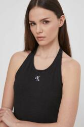 Calvin Klein Jeans top női, fekete - fekete L - answear - 12 990 Ft