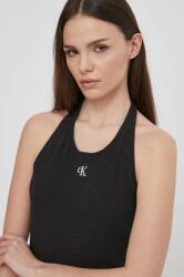Calvin Klein Jeans top női, fekete - fekete L - answear - 17 990 Ft