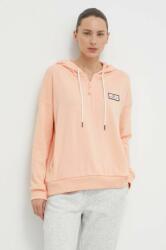 Rip Curl felső rózsaszín, női, nyomott mintás, kapucnis - rózsaszín M