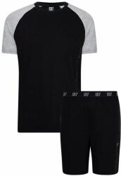 CR7 Cristiano Ronaldo pamut pizsama fekete, sima - fekete M