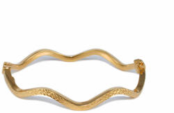 Ékszershop Vésett hullámos arany karreif (1270186)