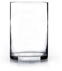 Váza üveg 30x20cm kerek (51265)