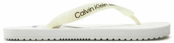 Calvin Klein Jeans Flip flop Calvin Klein Jeans Beach Sandal Monologo Tpu YW0YW01246 Alb