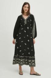 MEDICINE ruha fekete, midi, harang alakú - fekete XL - answear - 29 990 Ft