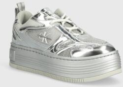 Calvin Klein sportcipő BOLD PLATF LOW MIX ML MR ezüst, YW0YW01510 - ezüst Női 38