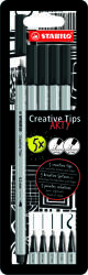  STABILO Creative Tips ARTY BLACK 5 db-os készlet (89/5-1-20)
