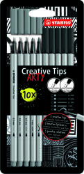  STABILO Creative Tips ARTY SHADING 10 db-os készlet (89/10-1-20)
