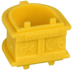 SCHNEIDER IMT35180 BIP Illesztődarab, két gipszkarton dobozhoz, IP20, sárga (IMT35180)