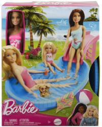 Mattel Set Papusa Barbie Blonda Cu Piscina
