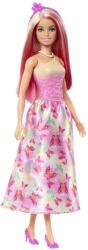 Mattel Papusa Barbie Cu Parul Blond Si Roz