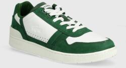 Lacoste bőr sportcipő T-Clip Contrasted Leather zöld, 47SMA0070 - zöld Férfi 46