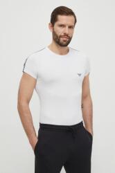 Emporio Armani Underwear póló otthoni viseletre fehér, nyomott mintás, 111035 4R523 - fehér L
