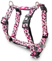 Max & Molly hám H S leopard pink 41-52cm / 15mm
