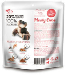 Natural Kitty Meaty Cube 100% Makréla 60g - kingzoo