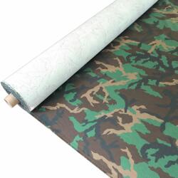 Hermann Cotton Țesătură camuflaj Woodland (țesătură din bumbac) (3775E5)