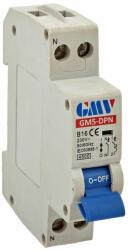 Gmv GMV GM5DPNB1.16 kismegszakító 1 pólus B 16A 0 oldással (000138T)
