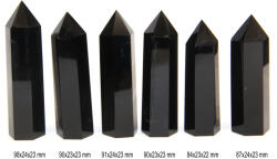 Obelisc Obsidian Negru Mineral Natural 1 Varf - 1 Buc - concepttropic - 40,00 RON