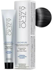 6.Zero Krompure Ammóniamentes Krémhajfesték 100ml fekete