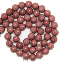  Rodonit Rotund - 12 x 12 mm - Margele Pietre Semipretioase