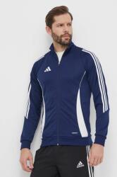 Adidas edzős pulóver Tiro 24 sötétkék, nyomott mintás, IR7498 - sötétkék L