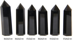  Obelisc Obsidian Negru Mineral Natural 1 Varf - 1 Buc - concepttropic - 45,00 RON