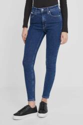 Calvin Klein Jeans farmer sötétkék, női - sötétkék 25 - answear - 35 690 Ft