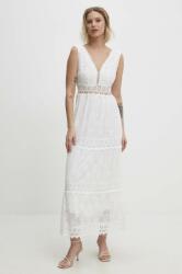 ANSWEAR ruha fehér, maxi, harang alakú - fehér M/L - answear - 21 990 Ft