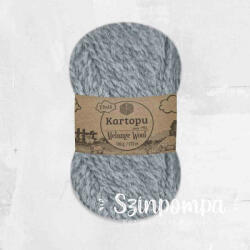 Kartopu Melange Wool - Középszürke - 1002