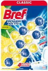 Bref Power Aktiv Lemon WC illatosító (3x50g), 150g
