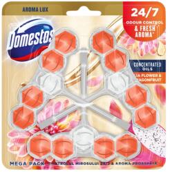 Domestos Aroma L. WC-rúd 3x55g Dahlia Flower & Dragon Fruit