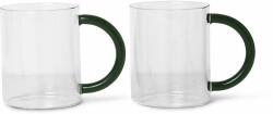 ferm LIVING bögre készlet Clea 2 db - áttetsző Univerzális méret