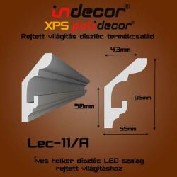 Indecor Lec-11A Rejtett világítás díszléc (Lec-11A)