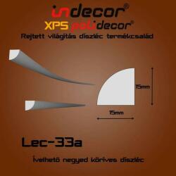 Indecor Lec-33A Ívelhető 15x15mm (Lec-33A)