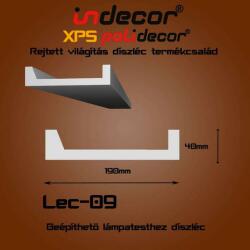 Indecor Lec-09 Beépíthető lámpatesthez díszléc (Lec-09)