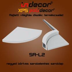 Indecor íves Saroklap rejtett világítás díszlécekhez (SA-L2)