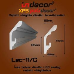 Indecor Lec-11C Rejtett világítás díszléc (Lec-11C)