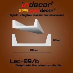 Indecor Lec-09-B Beépíthető lámpatesthez díszléc (Lec-09-B)