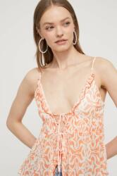 Desigual top TOPI női, narancssárga, 24SWTKAG - narancssárga L