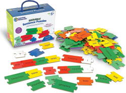 Learning Resources Set activitati educative - Puzzle cu propozitii (lb. engleza) (LER6083) - educlass
