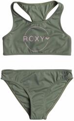Roxy kétrészes gyerek fürdőruha BASIC ACTIVE CR zöld - zöld 140