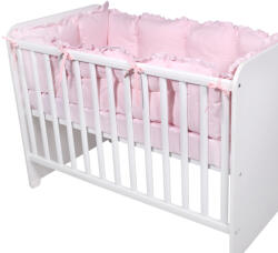 Lorelli Set protectii laterale pentru pat 4 piese, 60x120 cm, pink