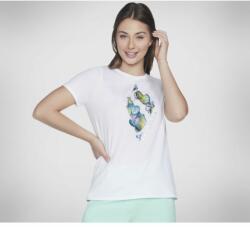 Skechers Diamond Butterfly Tee , Alb , M