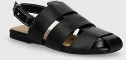 JW Anderson bőr szandál Fisherman Sandal fekete, női, ANW42215A - fekete Női 37