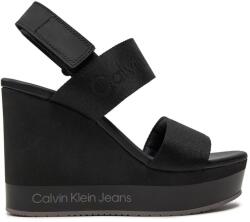 Calvin Klein Platforms Wedge Webbing In Mr YW0YW01360 0GO black (YW0YW01360 0GO black)